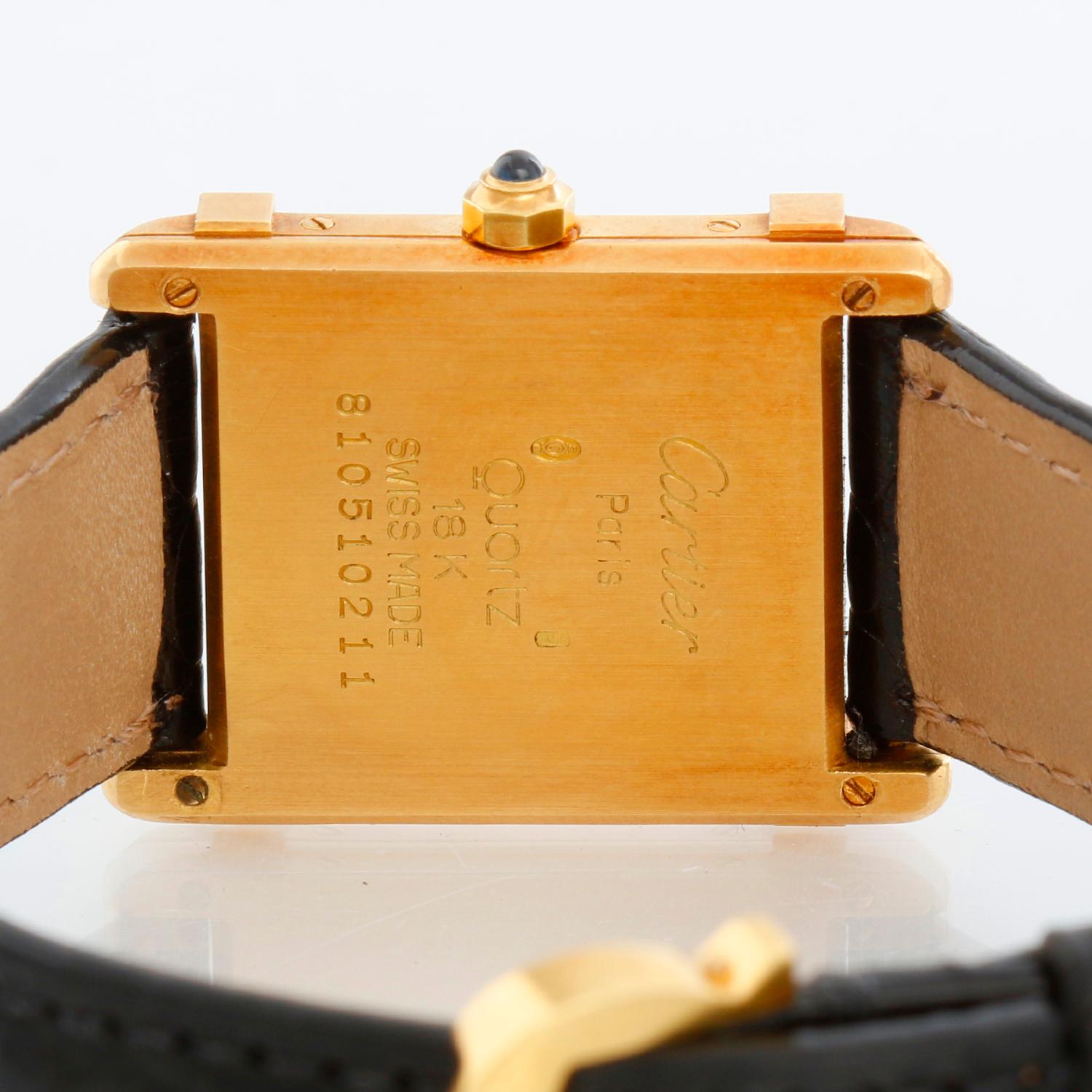 mens cartier tank