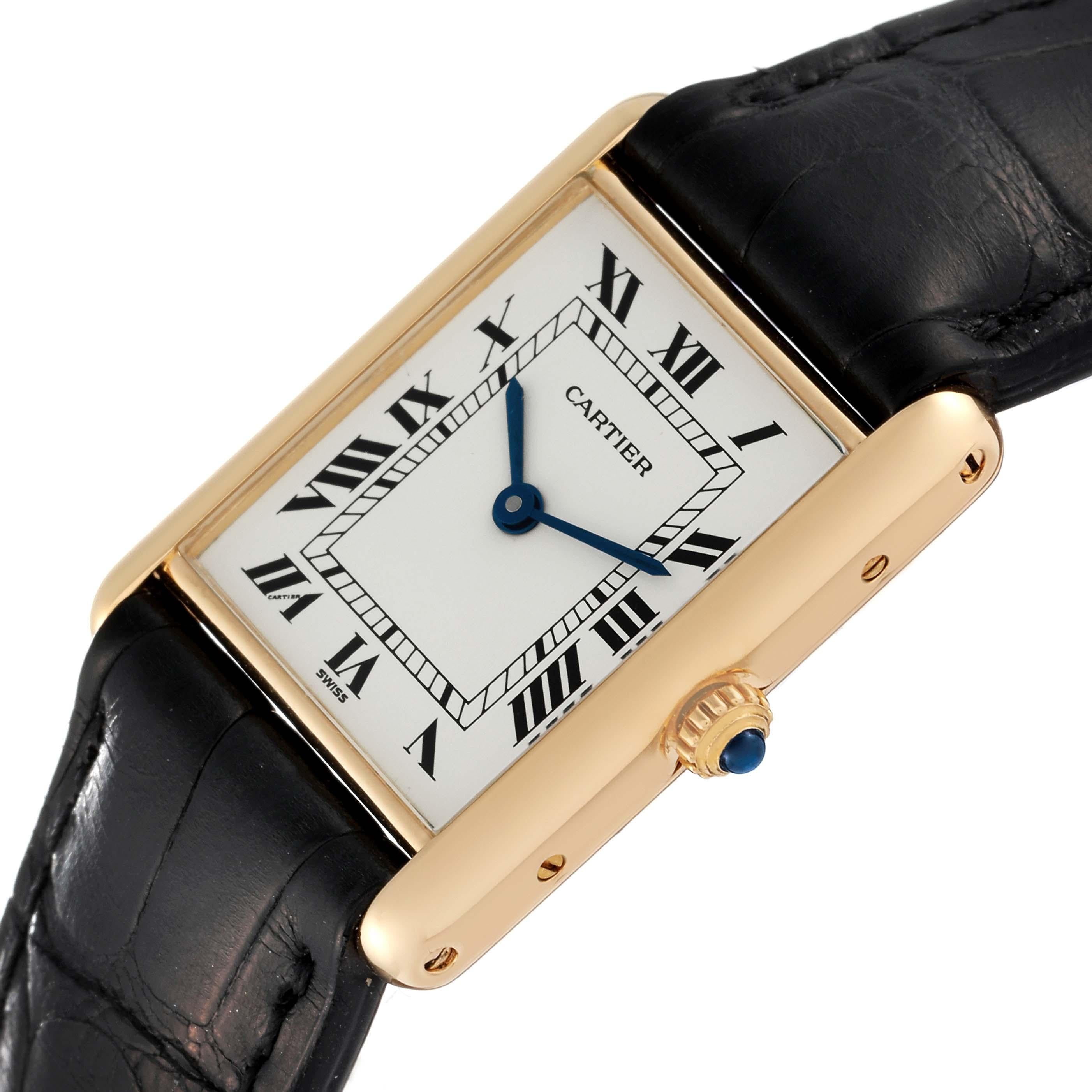 cartier tank solo donna