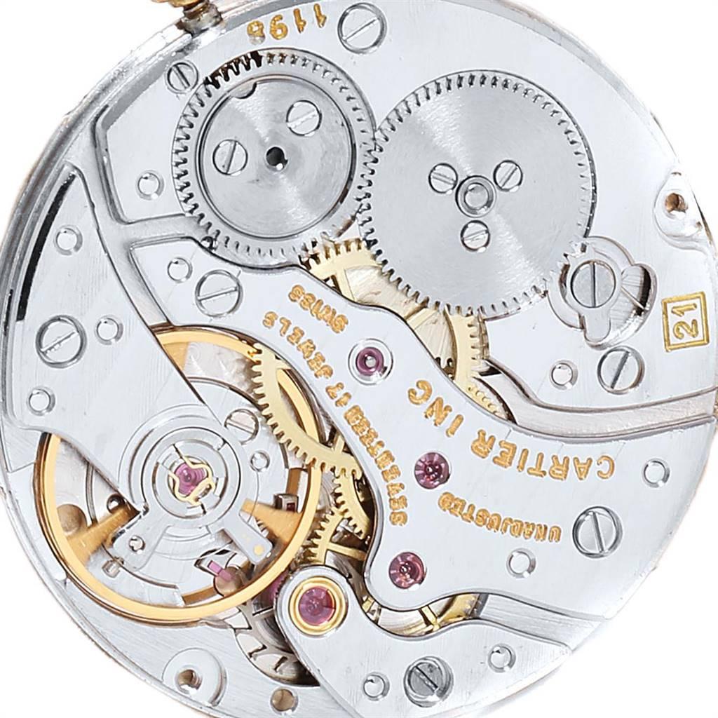 Women's Cartier Tank Classic Paris Yellow Gold Ultra-Thin Mechanical Men’s Watch