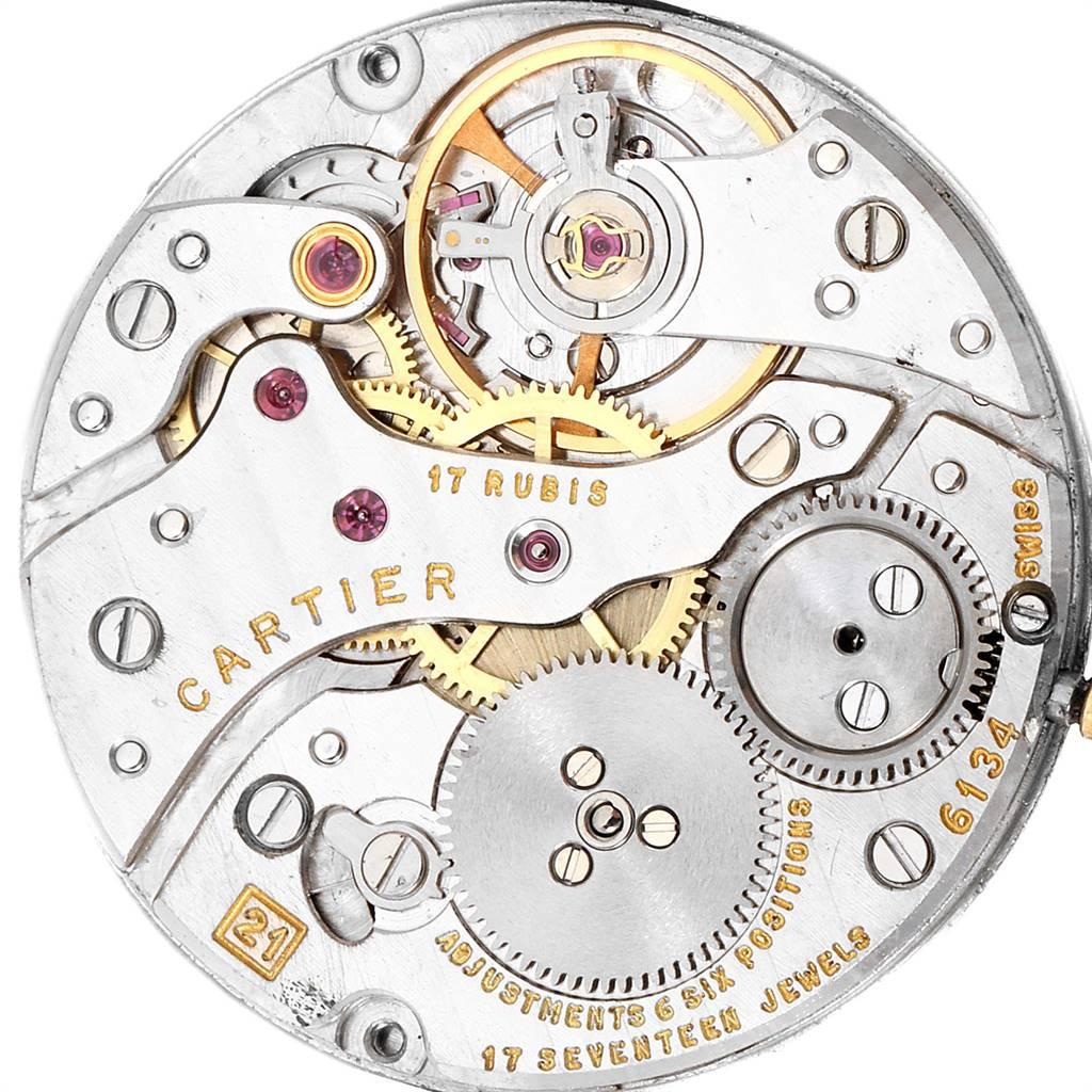 Cartier Tank Classic Paris Yellow Gold Ultra Thin Mechanical Men's Watch 1