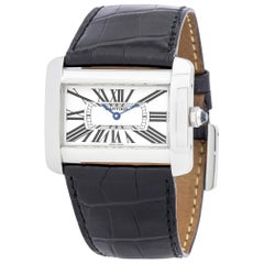 Cartier Tank Divan 2600, White Dial, Certified and Warranty