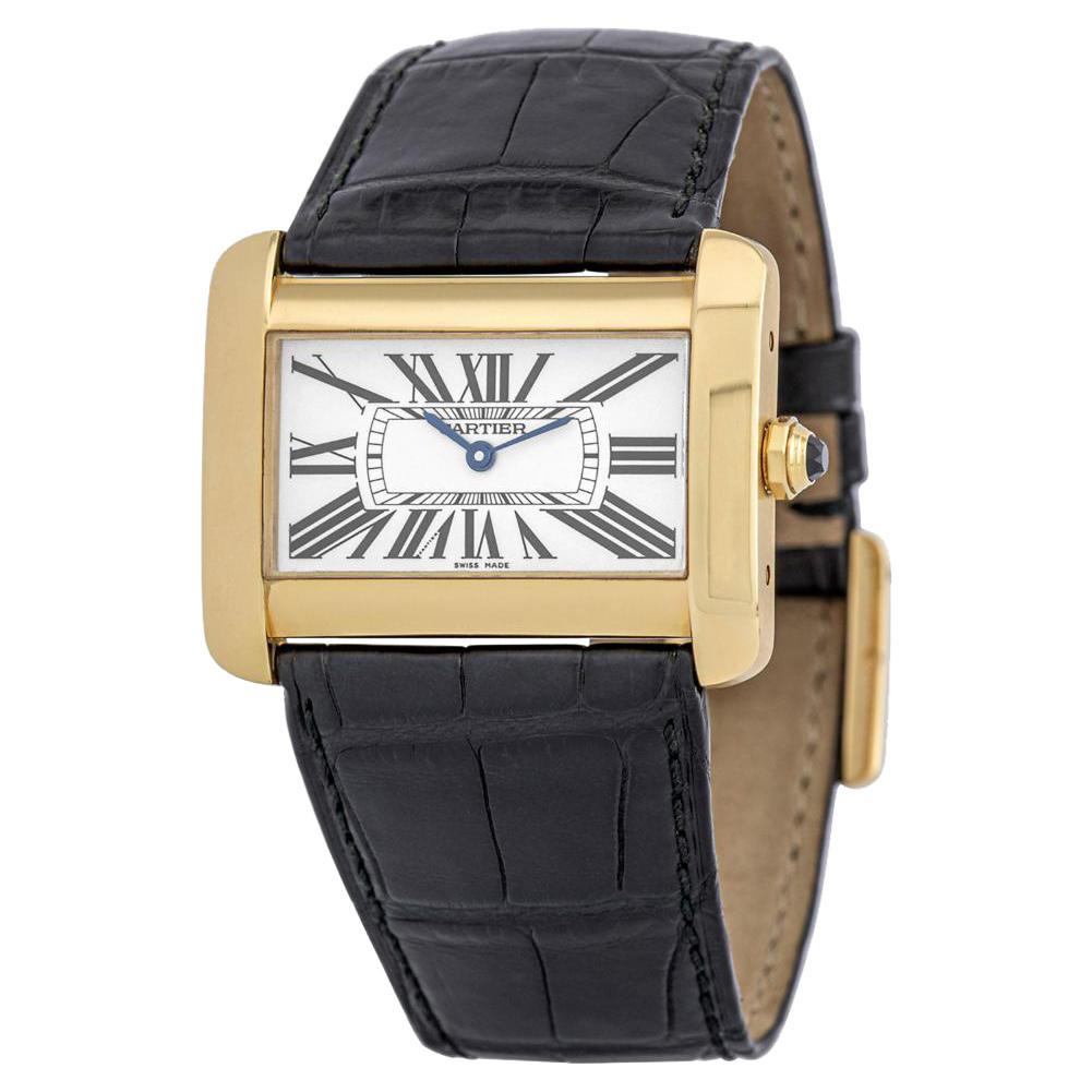 Cartier Tank Divan WA301370, Silver Dial, Certified and Warranty For