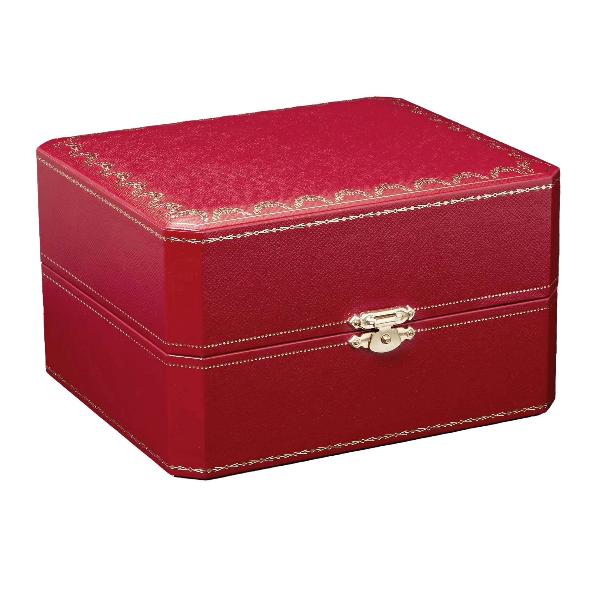Cartier Tank Divan Mini Gelbgold Diamant Damenuhr WA301071 Neues Riemen im Angebot 5