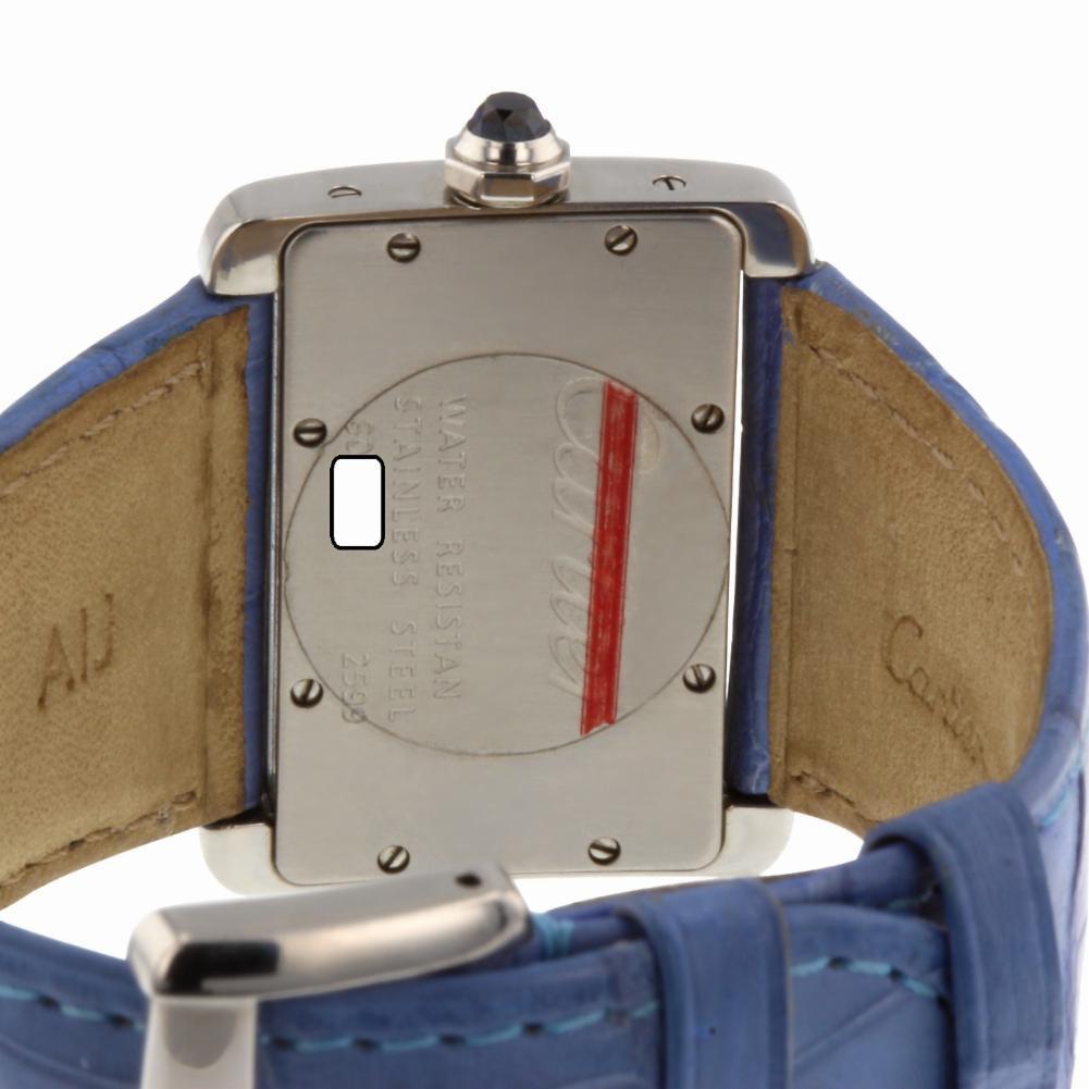 Women's Cartier Tank Divan W6300255, Silver Dial, Certified and Warranty