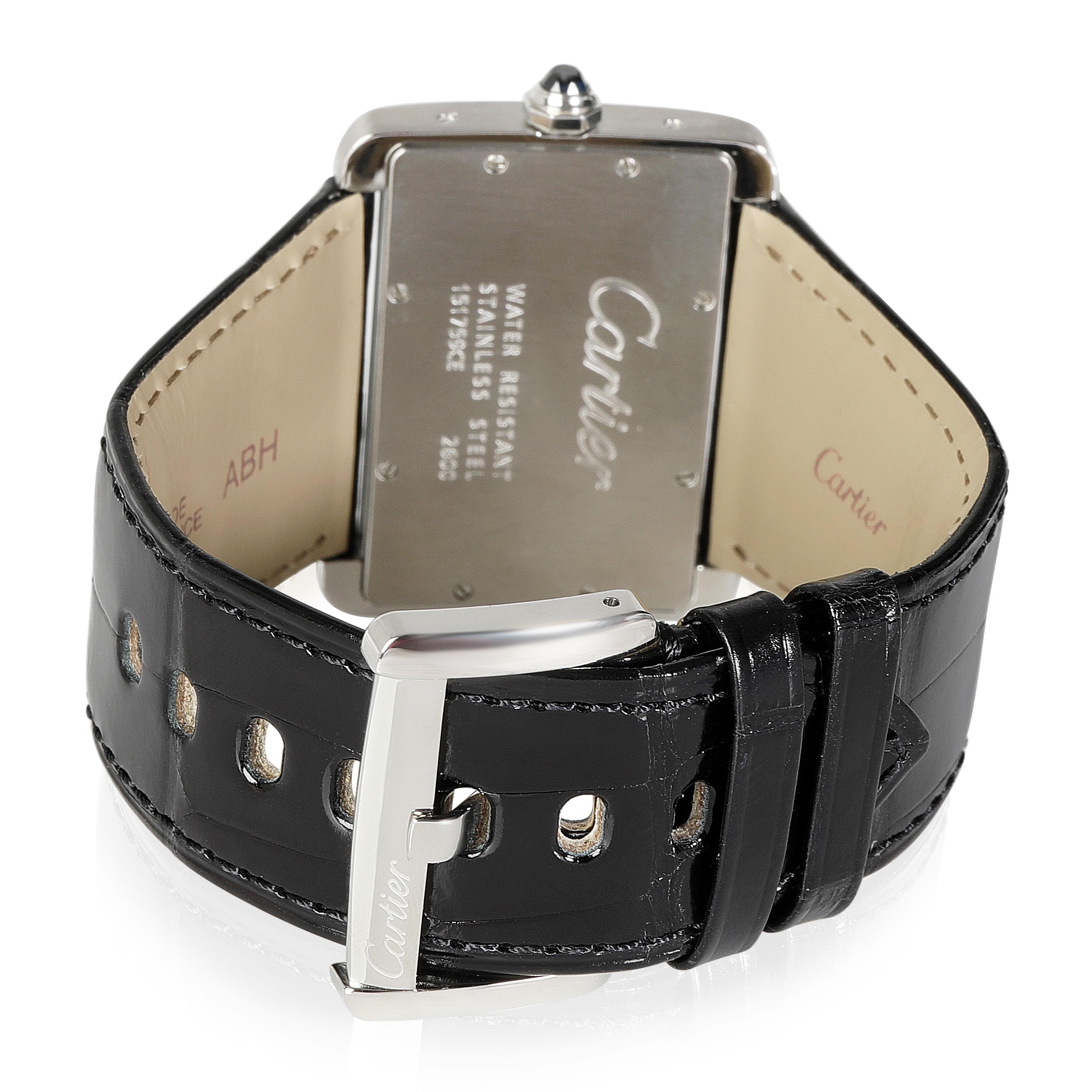 Cartier Tank Divan W6300655 Unisex Watch in  Stainless Steel

SKU: 112551

PRIMARY DETAILS
Brand: Cartier
Model: Tank Divan
Country of Origin: Switzerland
Movement Type: Quartz: Battery
Year of Manufacture: 2000-2009
Condition: Retail price 3900