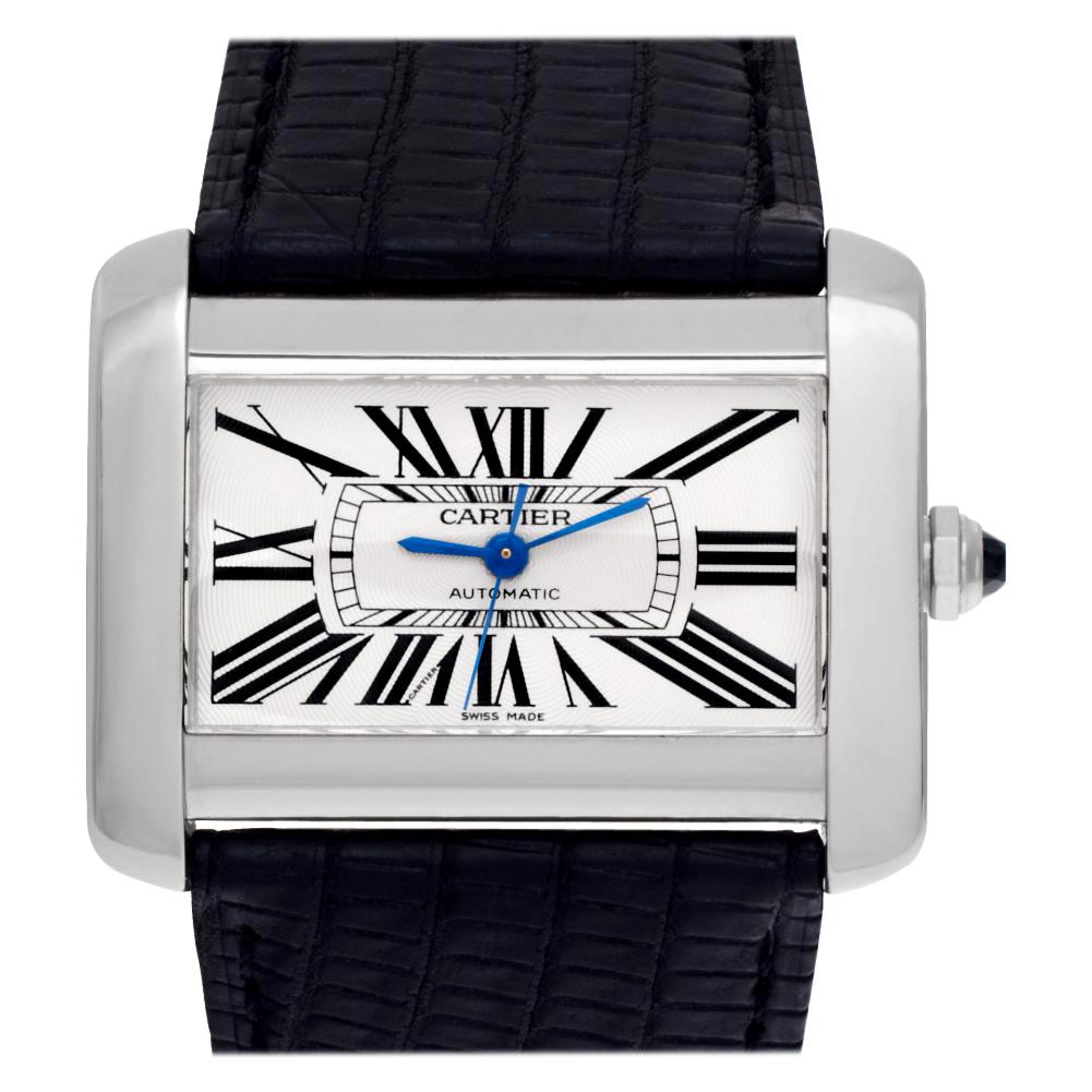 Cartier Tank Divan W6300755, White Dial, Certified and Warranty