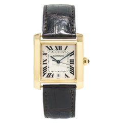 Cartier Tank Francaise 1840, Off-White Dial, Certified and Warranty