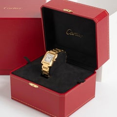 Cartier Tank Francaise 1840, Large Size, 18K Yellow Gold, with Box, Yr c2005