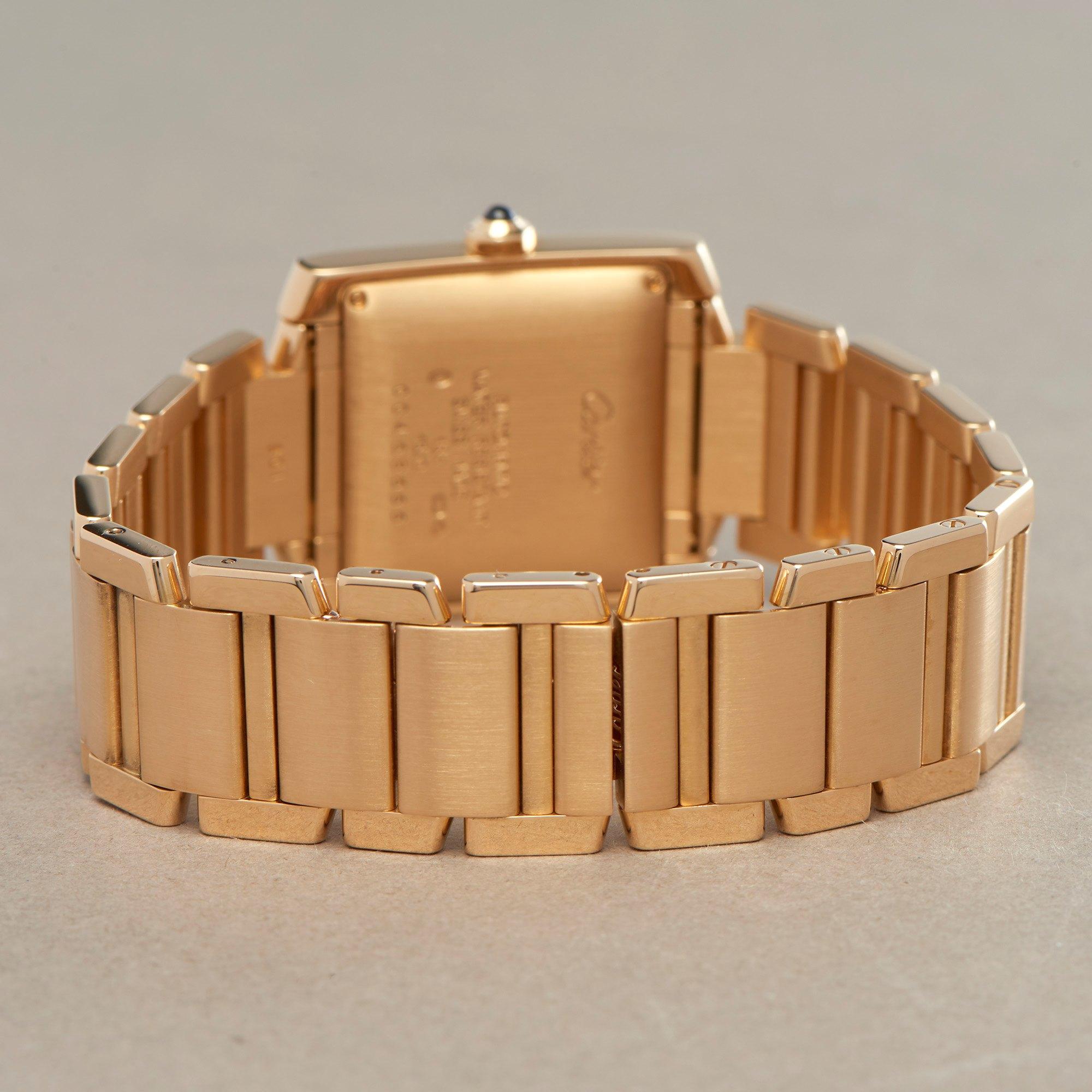 Men's Cartier Tank Francaise 1840 Men Yellow Gold 0 Watch