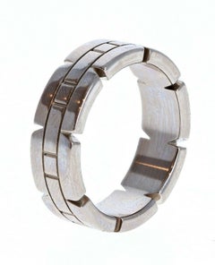 Cartier Tank Francaise 18k White Gold Ring