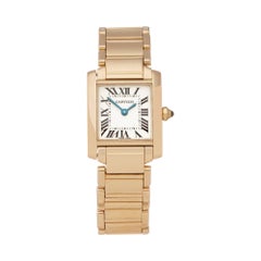 Cartier Tank Francaise 18k Yellow Gold 2385