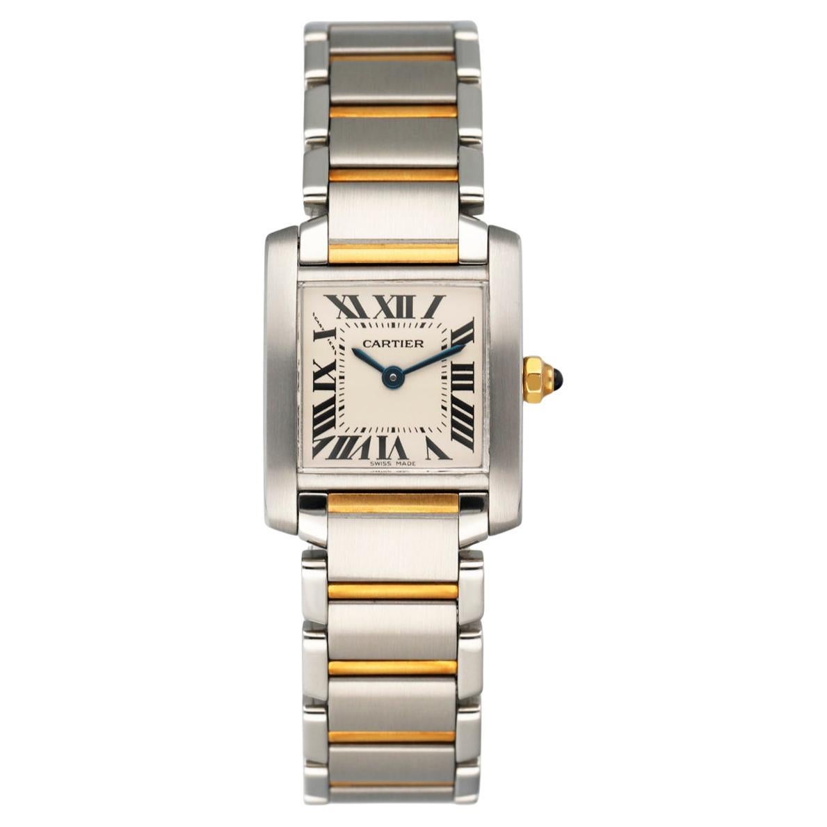 Cartier Tank Francaise 2300 Two-Tone Ladies Watch