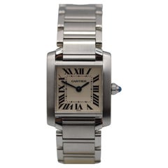 Cartier Tank Francaise 2300 Watch and Papers 1997