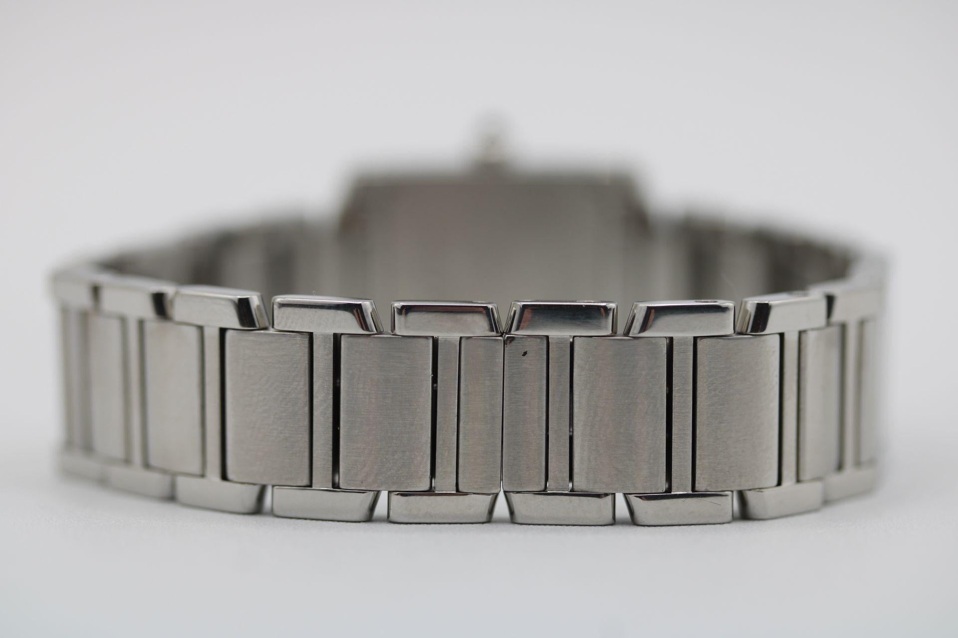 Cartier Tank Francaise 2300 Watch and Papers 1997 2