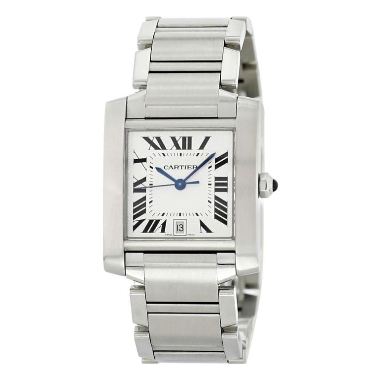 Cartier Tank Francaise 2302, Millimeters, Certified and Warranty For ...
