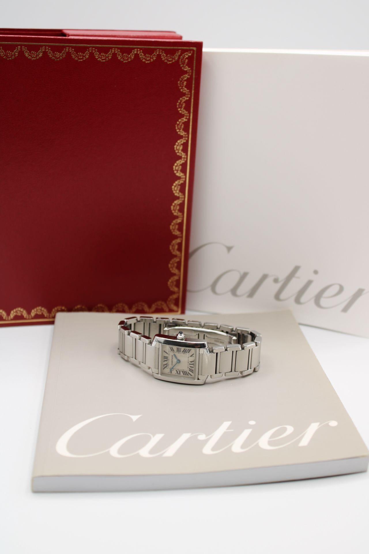  Cartier Tank Francaise 2384 Montre et papiers 2000 8