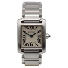 Used  Cartier Tank Francaise 2384 Watch and Papers 2000