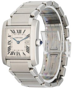 Cartier Tank Francaise 2465 Ladies Midsize Watch