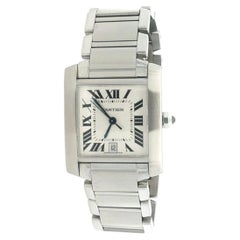 Cartier Tank Francaise 28mm Automatic Stainless Steel Watch Ref. 2302 w/ Box