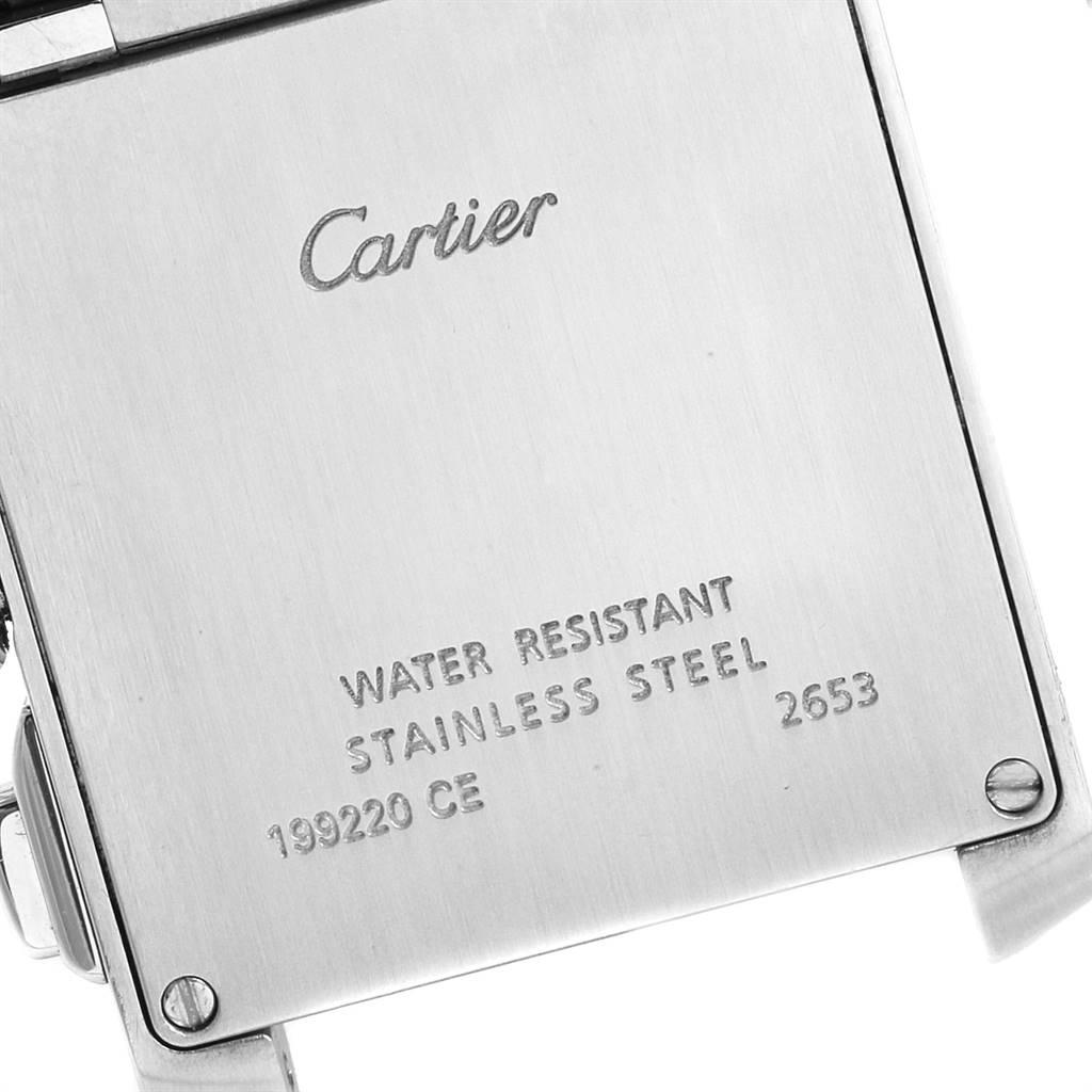 Cartier Tank Francaise Chrongraph Steel Men's Watch W51024Q3 3