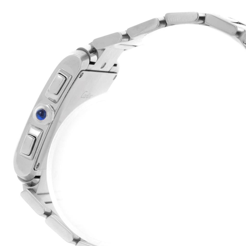 Cartier Tank Francaise Chrongraph Steel Men's Watch W51024Q3 For Sale 4
