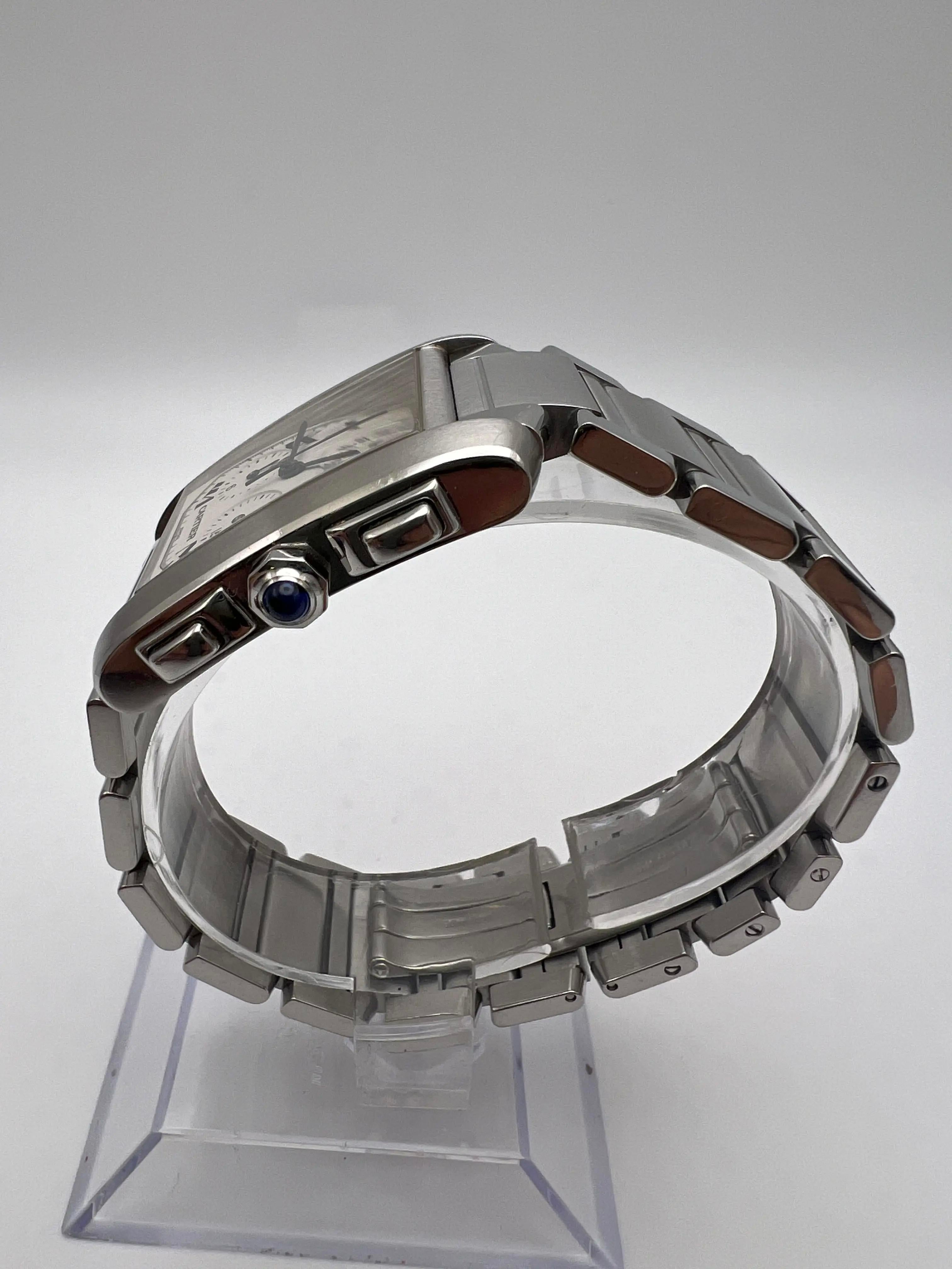 Cartier Tank Francaise Chrono Reflex 28mm x 37mm W51001Q3 Cuarzo Esfera Marfil en venta 5