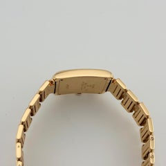 Cartier Tank Francaise Chronoflex Chronograph 1830 28mm x 36mm 18k Yellow Gold