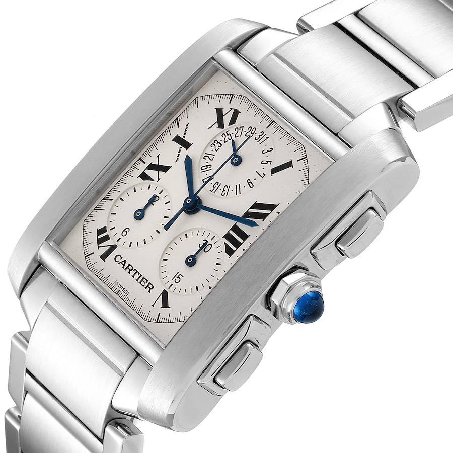 cartier tank francaise chronograph