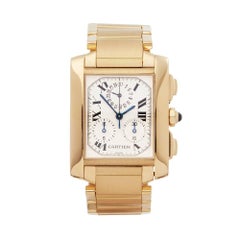 Cartier Tank Francaise Chronoflex W50005R2