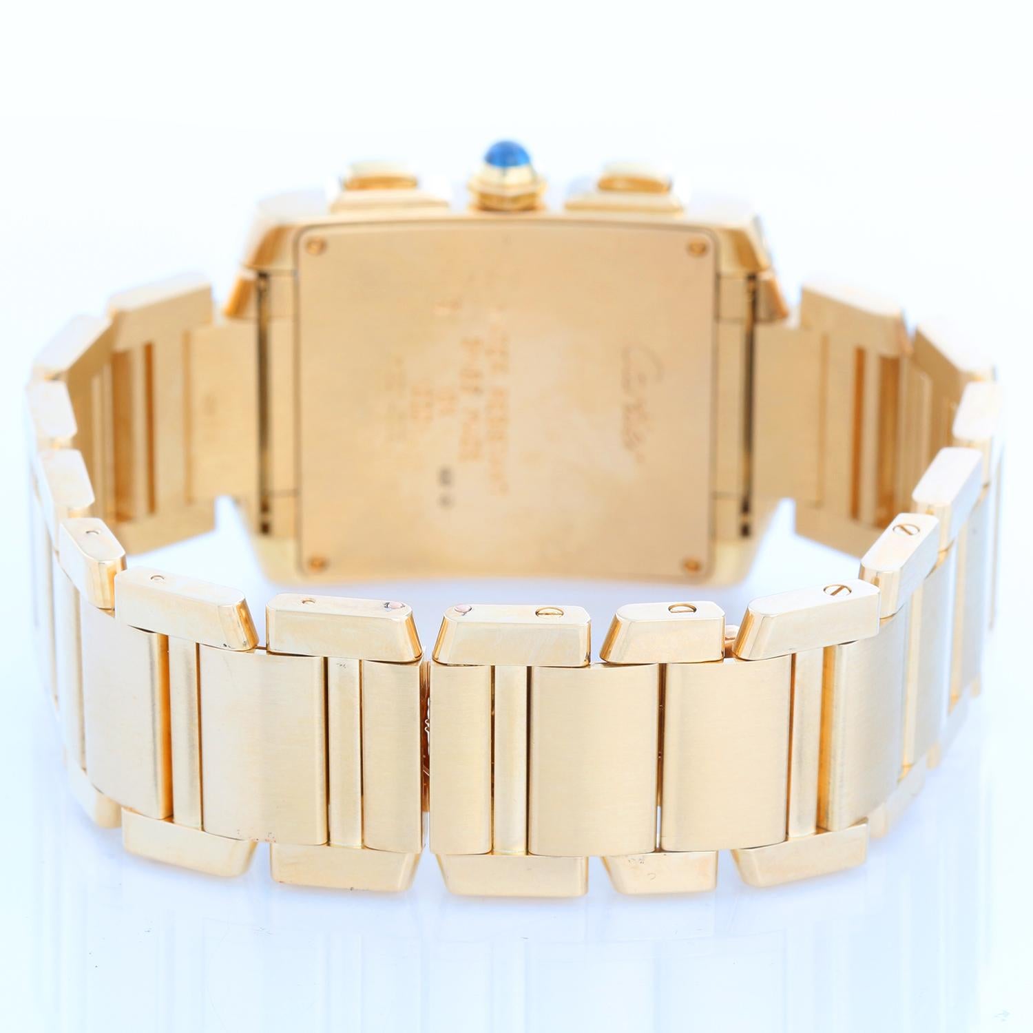 solid 18k gold watch
