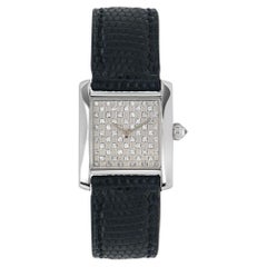 Cartier Tank Francaise Diamond Dial 2517 Watch