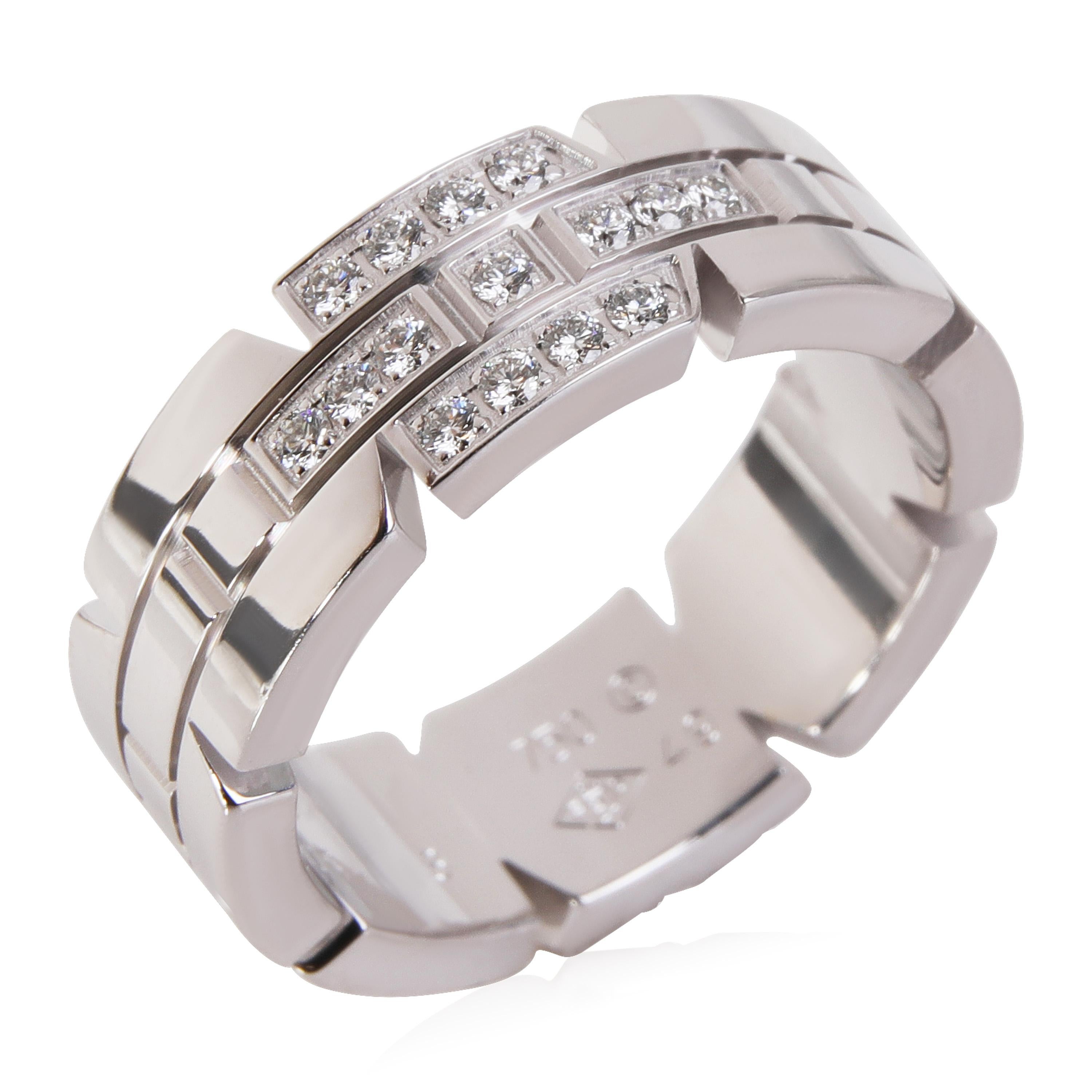 Cartier Tank Francaise Diamond Ring in 18k White Gold 0.11 CTW

PRIMARY DETAILS
SKU: 120240
Listing Title: Cartier Tank Francaise Diamond Ring in 18k White Gold 0.11 CTW
Condition Description: Retails for 3800 USD. In excellent condition and