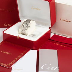 Cartier Tank Française, Gents Size, Outstanding Condition, Box & Papers