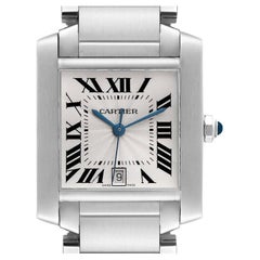 Orologio Cartier Tank Francaise Large Automatic Steel Uomo W51002Q3