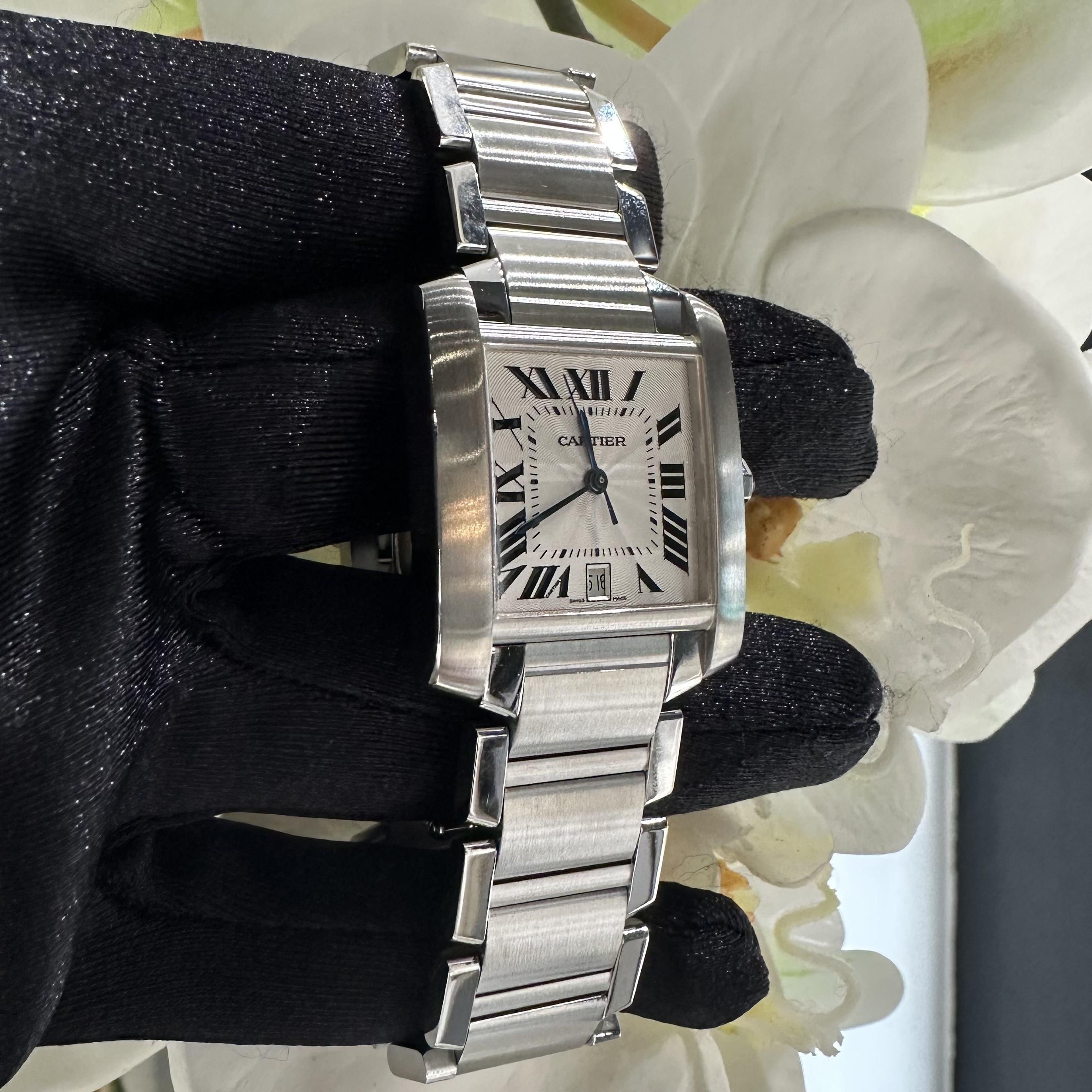 Women's or Men's Cartier Tank Francaise Medium 2302