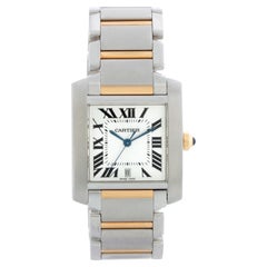 Cartier Tank Francaise Men's 2-Tone Steel & Gold Automatic Watch W51005Q4 2302