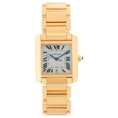 Cartier Montre automatique Tank Francaise pour hommes