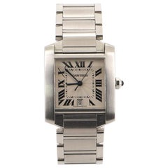 Cartier Tank Francaise Men
s Automatic Watch Stainless Steel 28 Cartier Tank Francaise Men
s Automatic Watch Stainless Steel 28