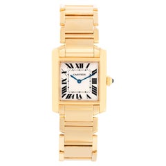 Cartier Tank Francaise Midsize 18k Yellow Gold Watch W50003N2 1821