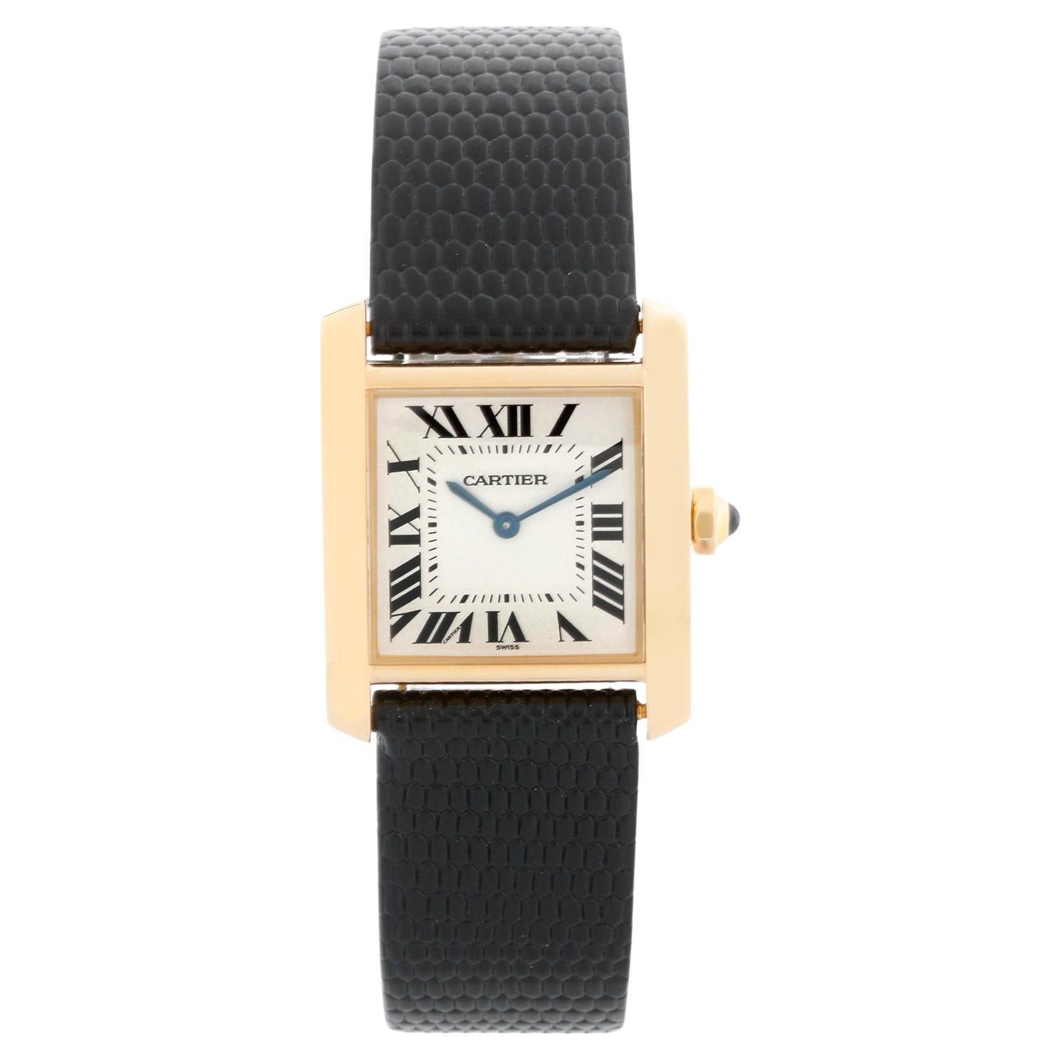 Cartier Tank Francaise Midsize 18k Yellow Gold Watch W50003N2 1821
