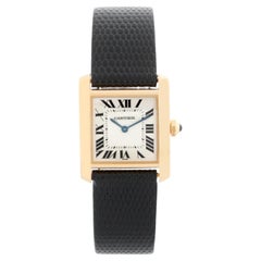 Cartier: 18 Karat Gelbgold Uhr "Tank Francaise" mit50003N2 1821