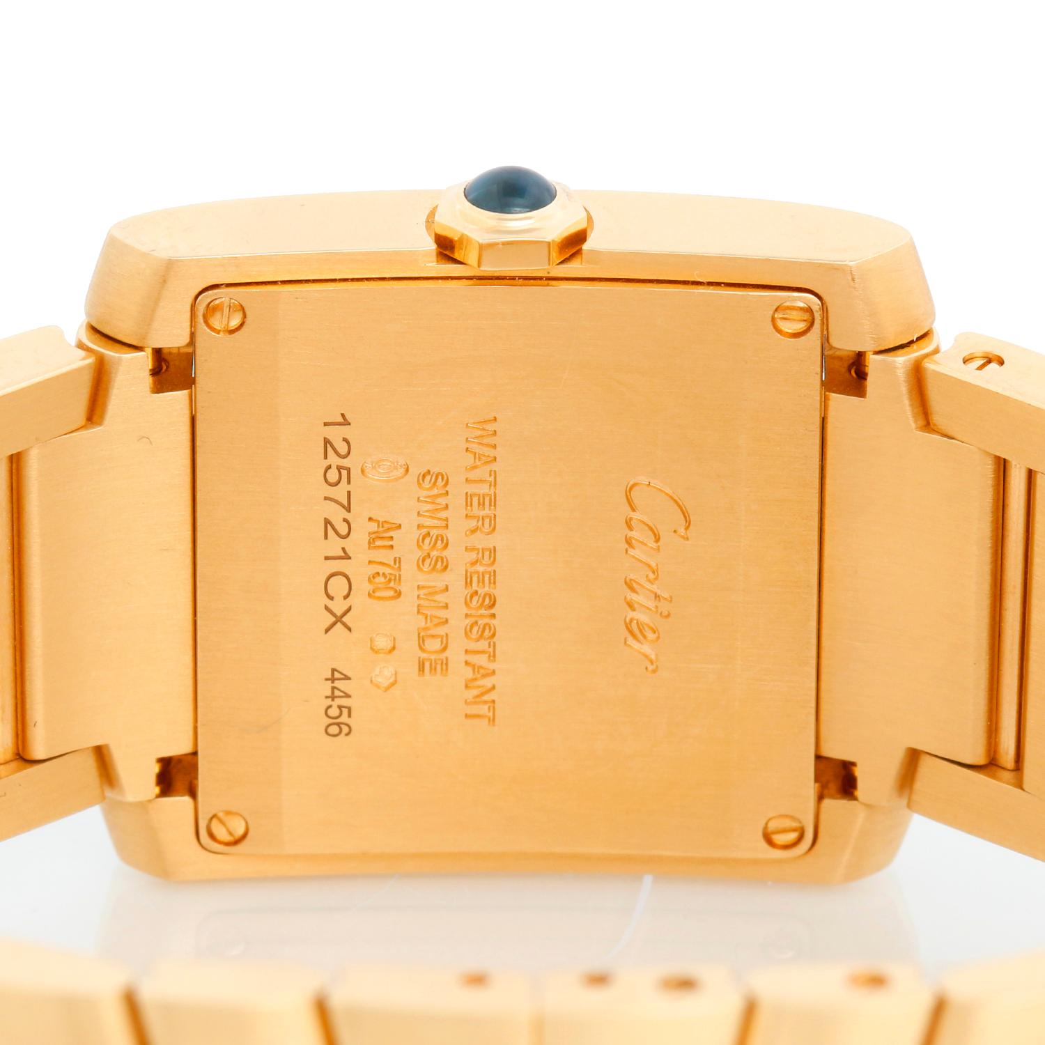 cartier tank francaise ladies watch