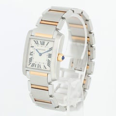 Cartier Tank Francaise Midsize 2- Tone  Watch W2TA0003 3751