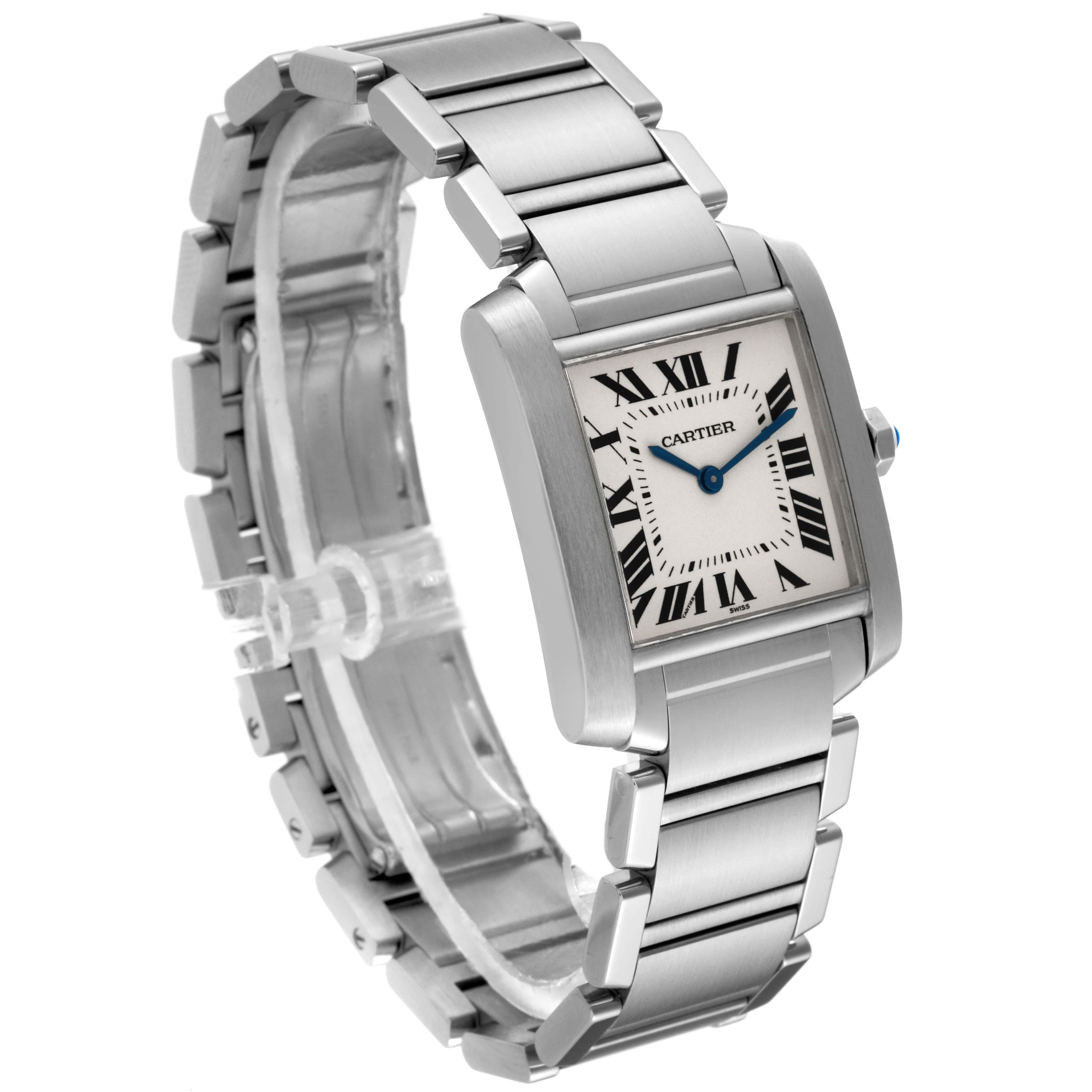 Cartier Tank Francaise Midsize Silver Dial Ladies Watch W51003Q3 1