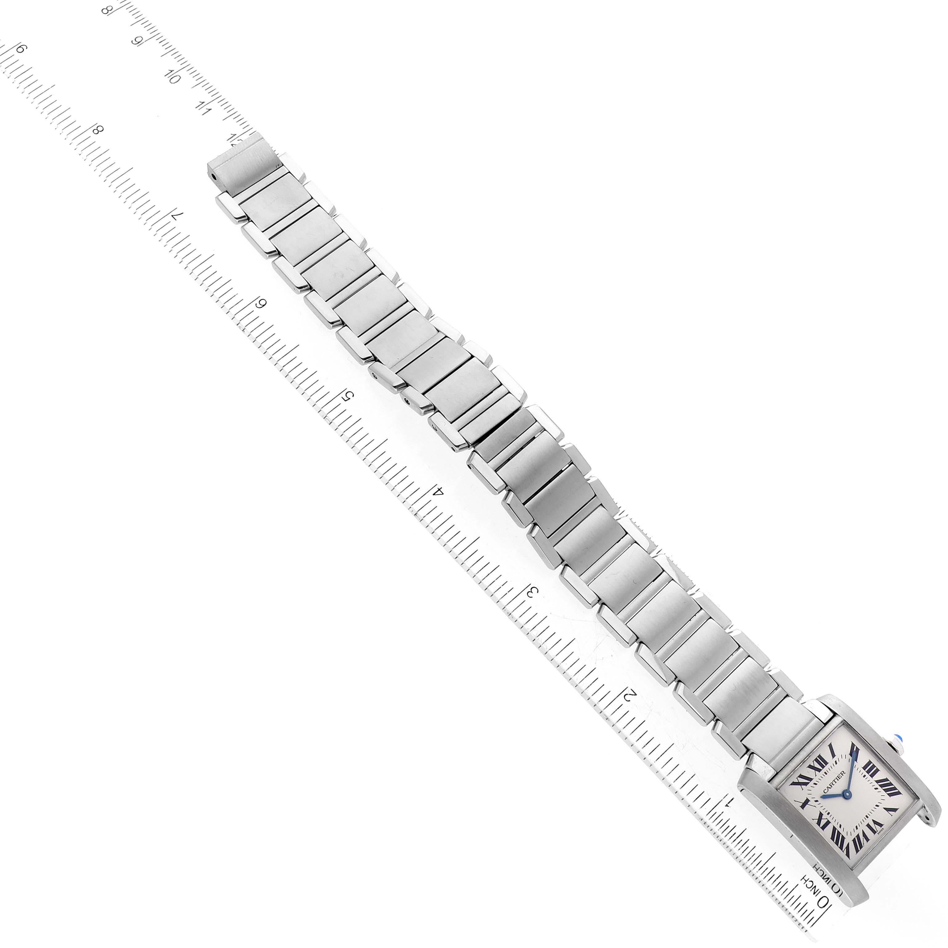 Cartier Tank Francaise Midsize Silver Dial Ladies Watch W51003Q3 3
