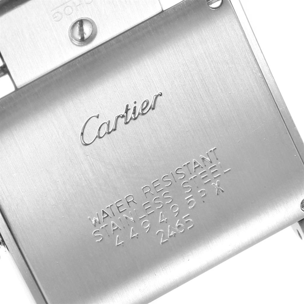 Cartier Tank Francaise Midsize Silver Dial Ladies Watch W51011Q3 3