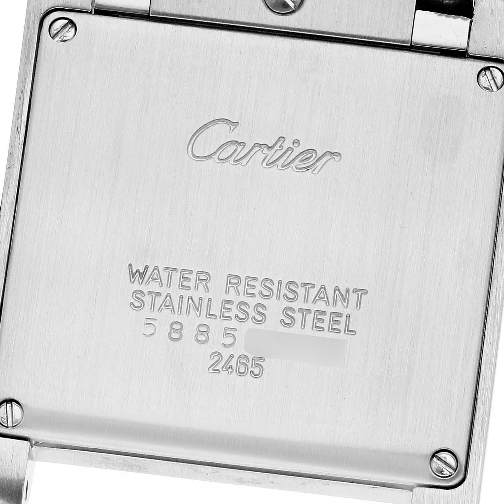 Cartier Tank Francaise Midsize Steel Ladies Watch W51011Q3 2