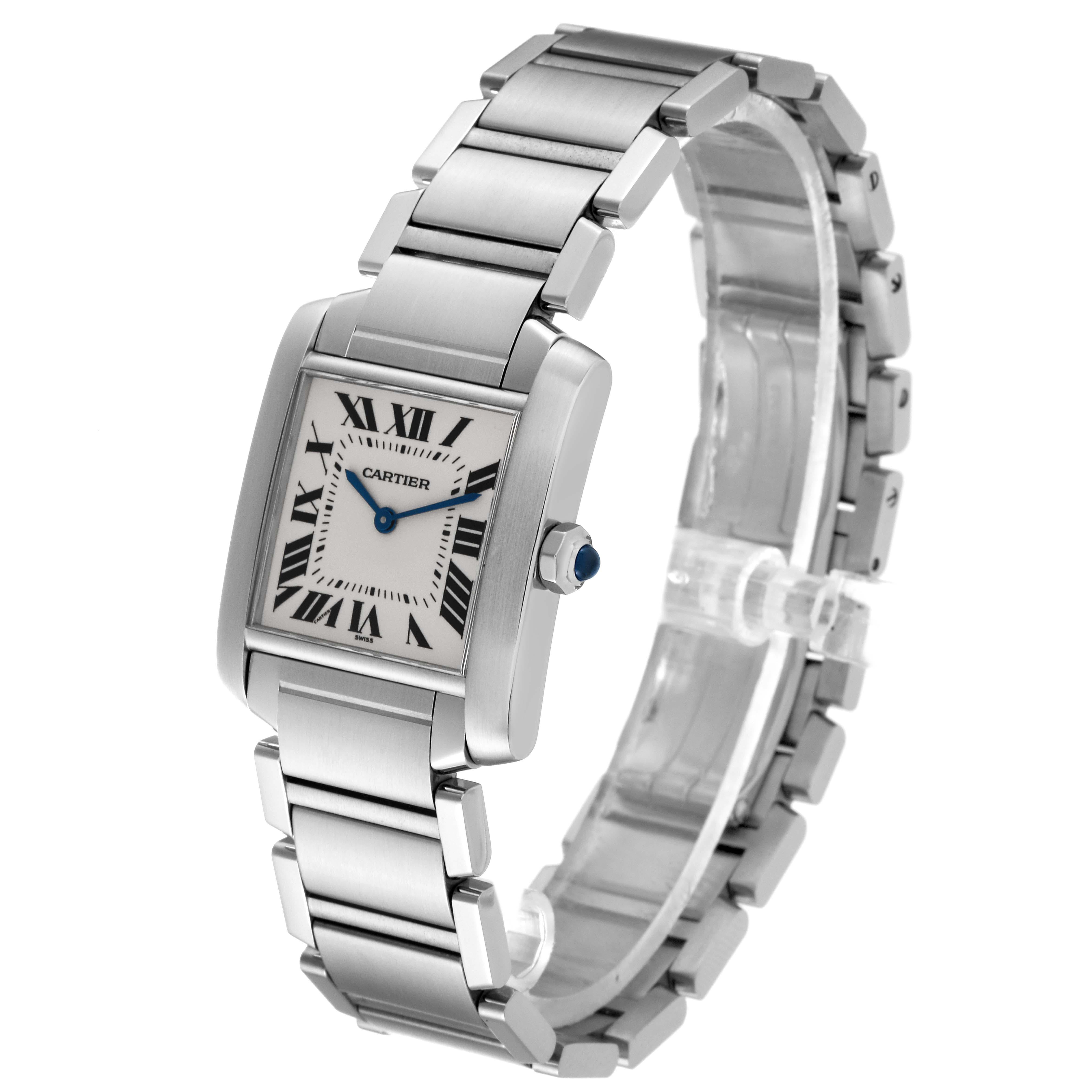 Cartier Tank Francaise Midsize Steel Ladies Watch WSTA0005 5