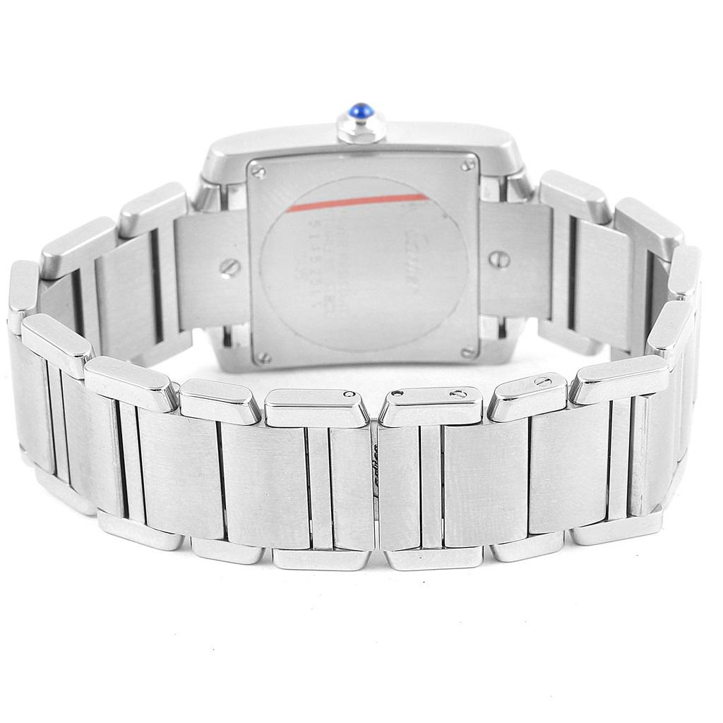 Cartier Tank Francaise Midsize Steel Women’s Watch W51011Q3 1