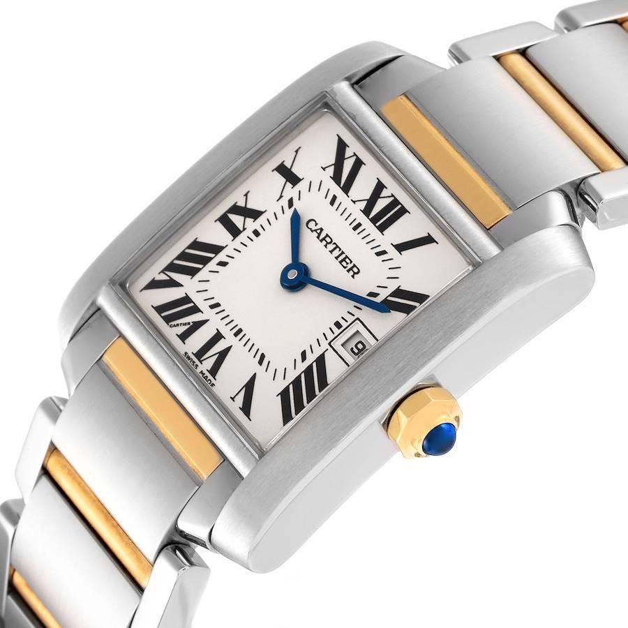 Cartier: Gelbgold-Damenuhr W51012Q4, Tank Francaise, Midsize 2